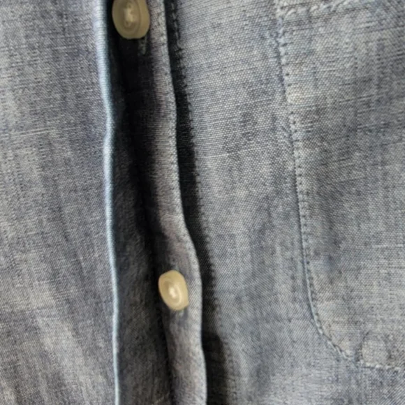 Lands' End Women's Cotton Shirt Long Sleeve - Picture 3 of 14